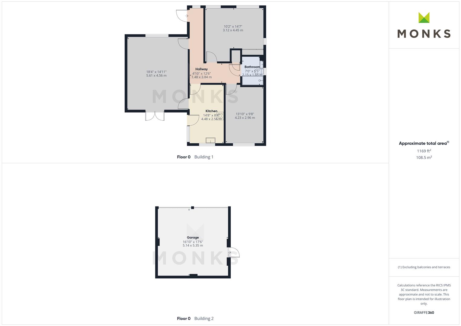 19, Maes Myllin, Llanfyllin floorplan