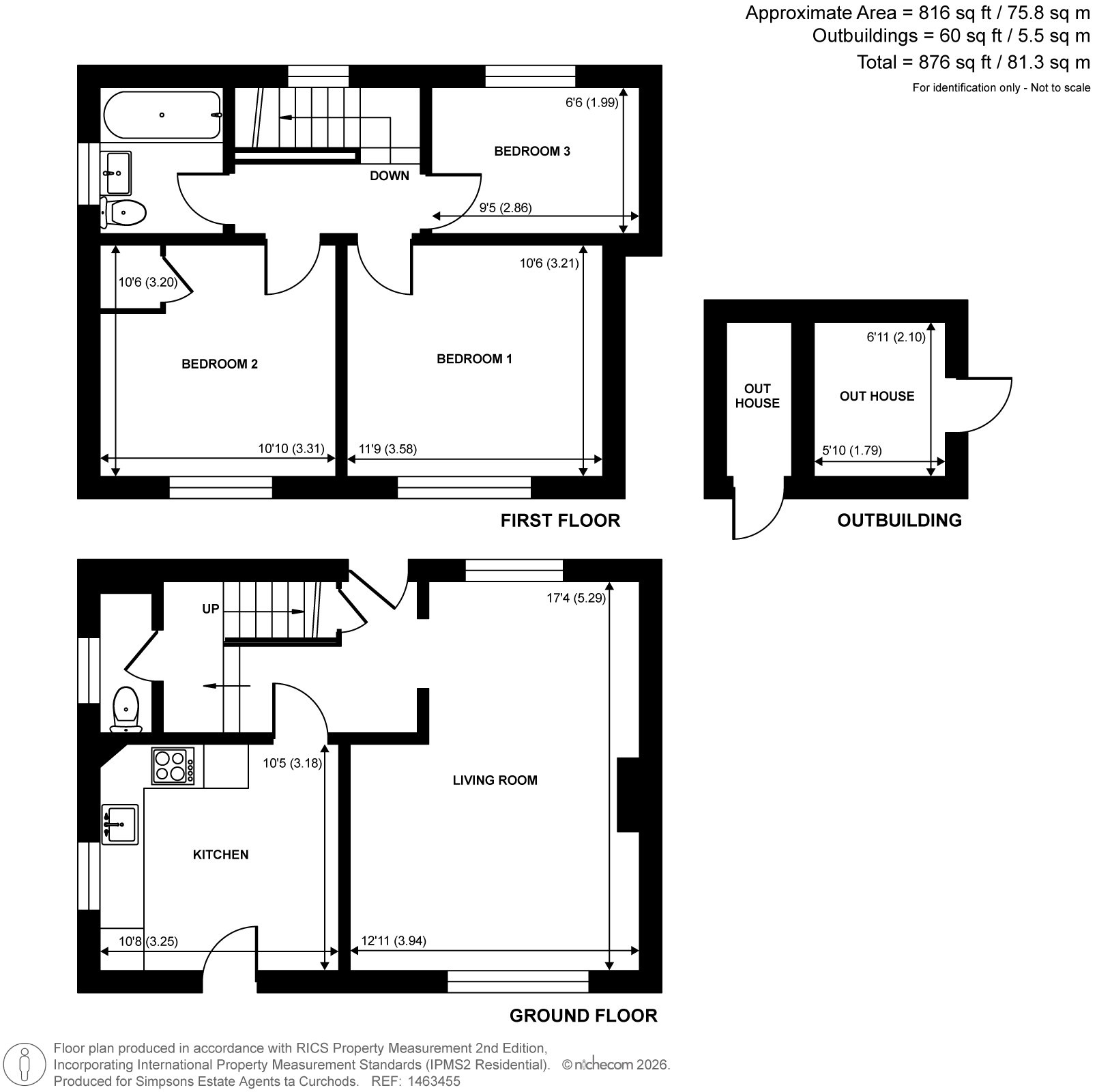 29, North Road, Hersham floorplan