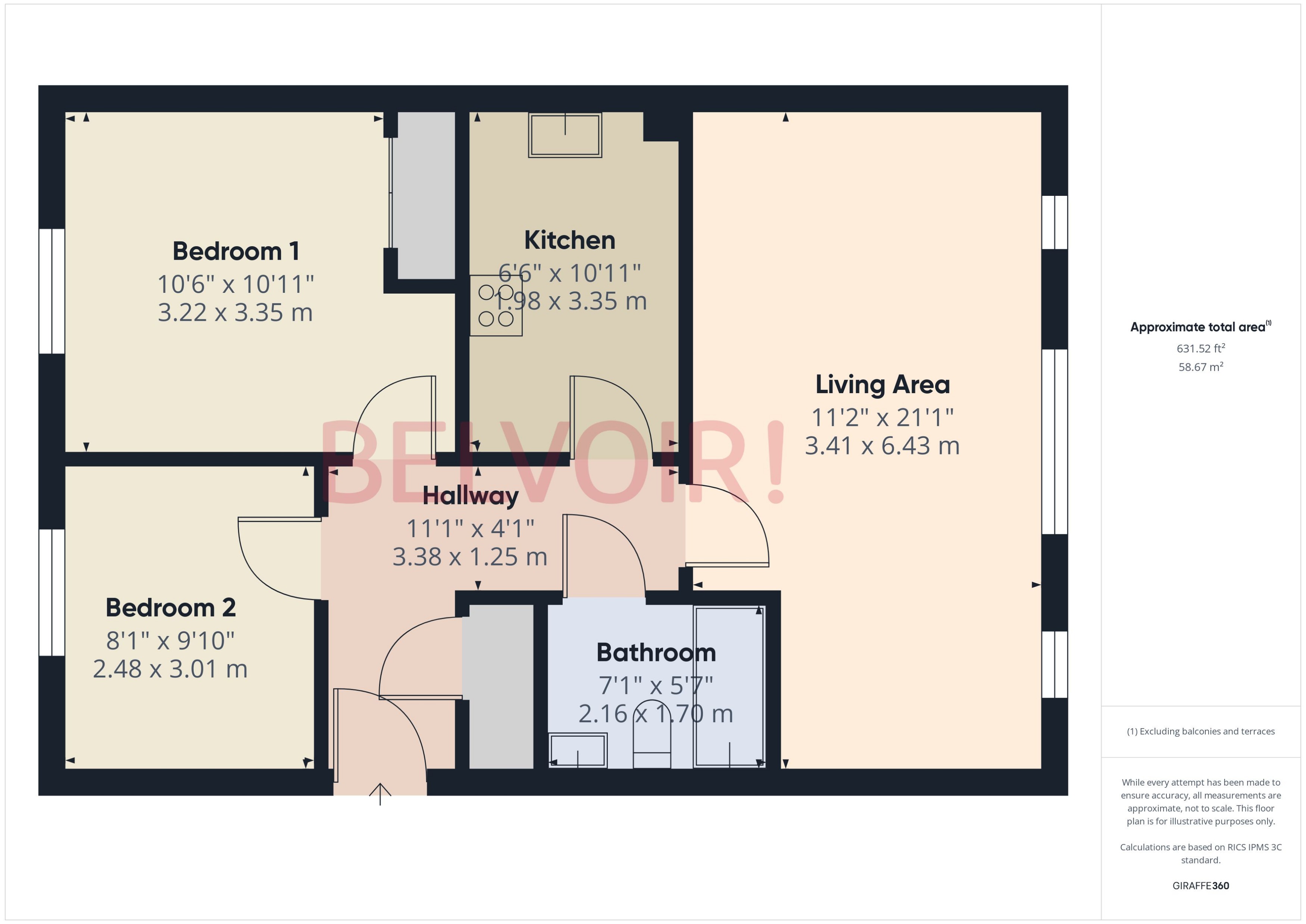 Richards Field, Basingstoke floorplan