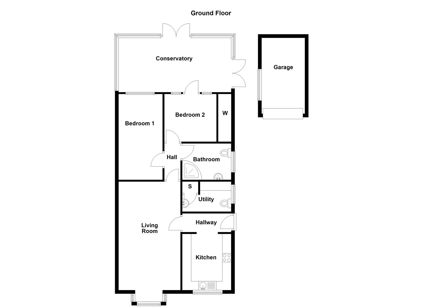 11, Cottonwood Grove, Harriseahead floorplan