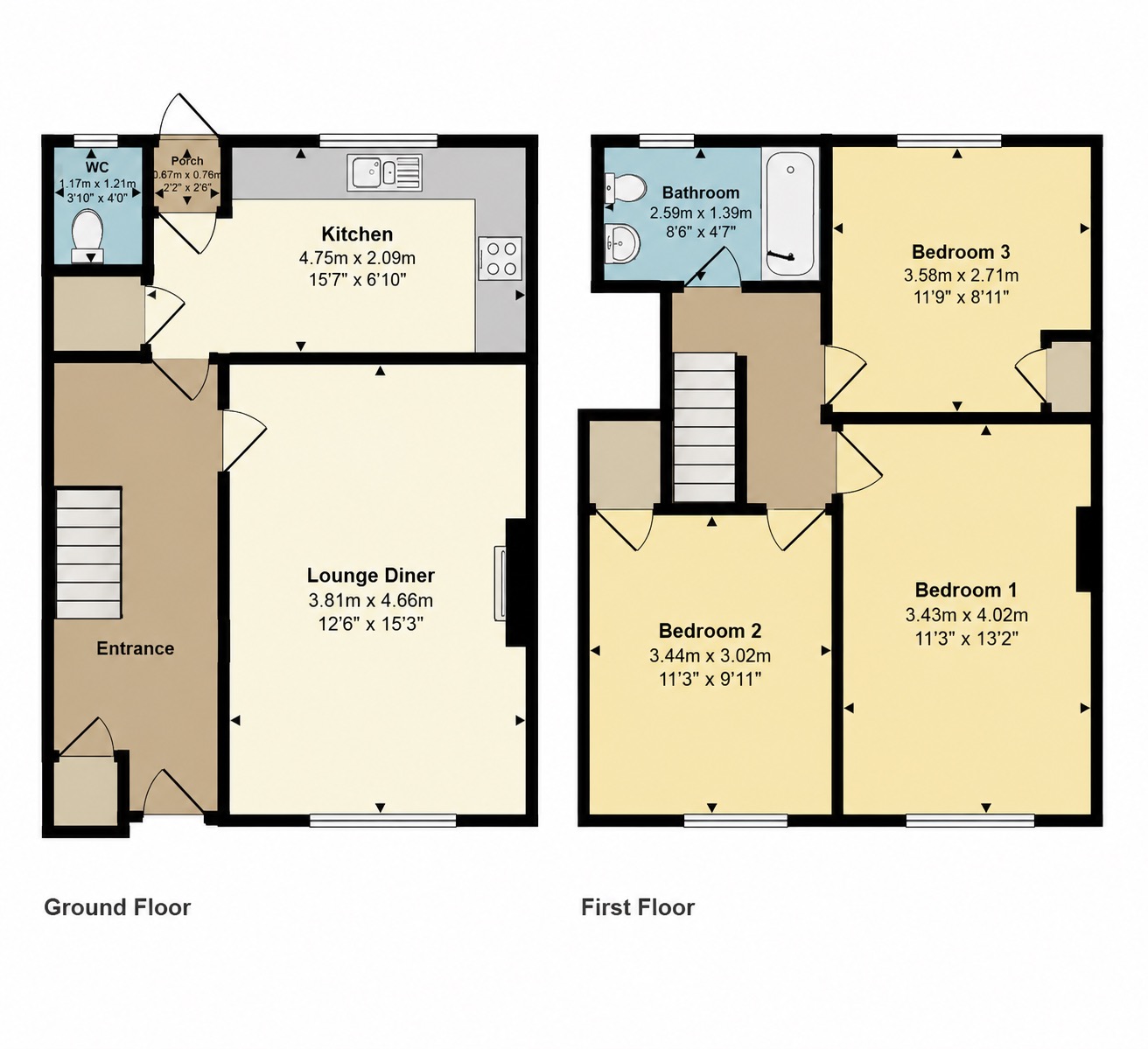 4, Fairfax Place, Liverpool floorplan