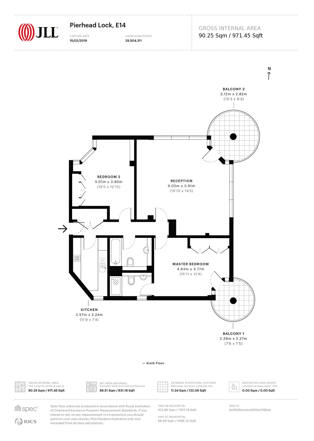 2 Bedrooms Flat to rent in Pierhead Lock, 416 Manchester Road, London E14