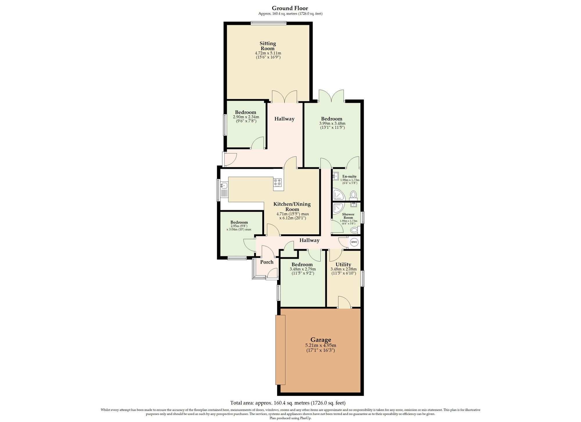 Flagstones The Street, Norwich floorplan