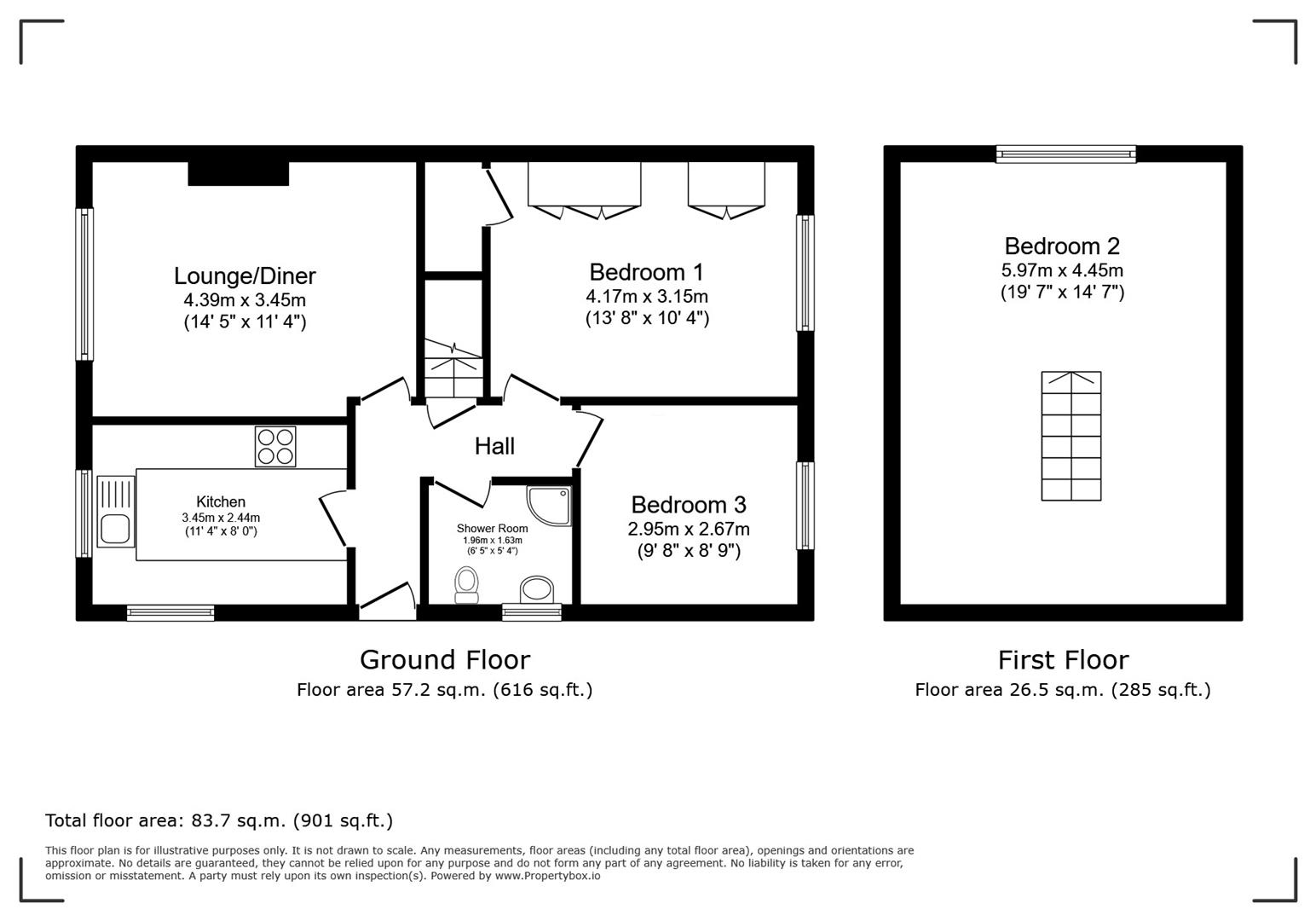 6, Fairway Walk, Bradford floorplan