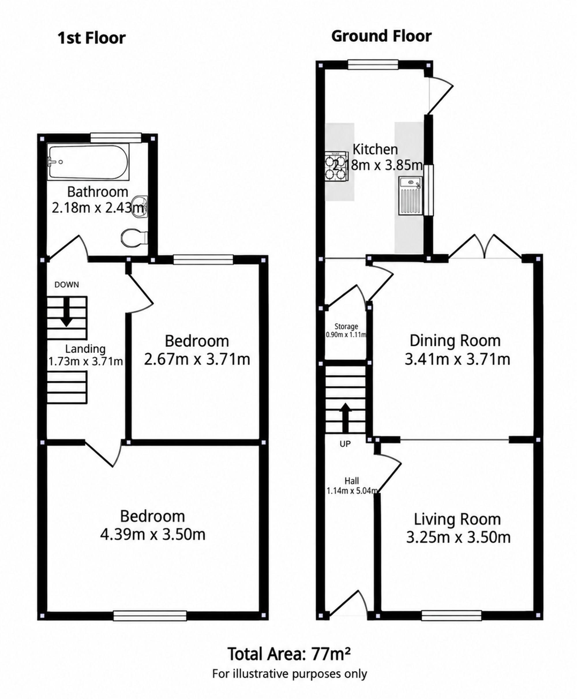 150 Rose Green Road, Bristol floorplan