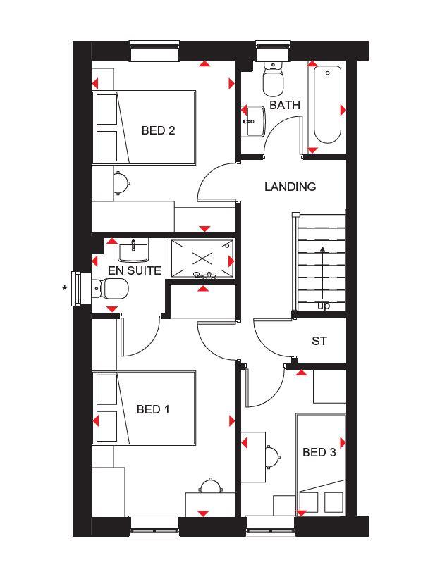 Barratt Homes Floor Plans 2 Bed - House Design Ideas