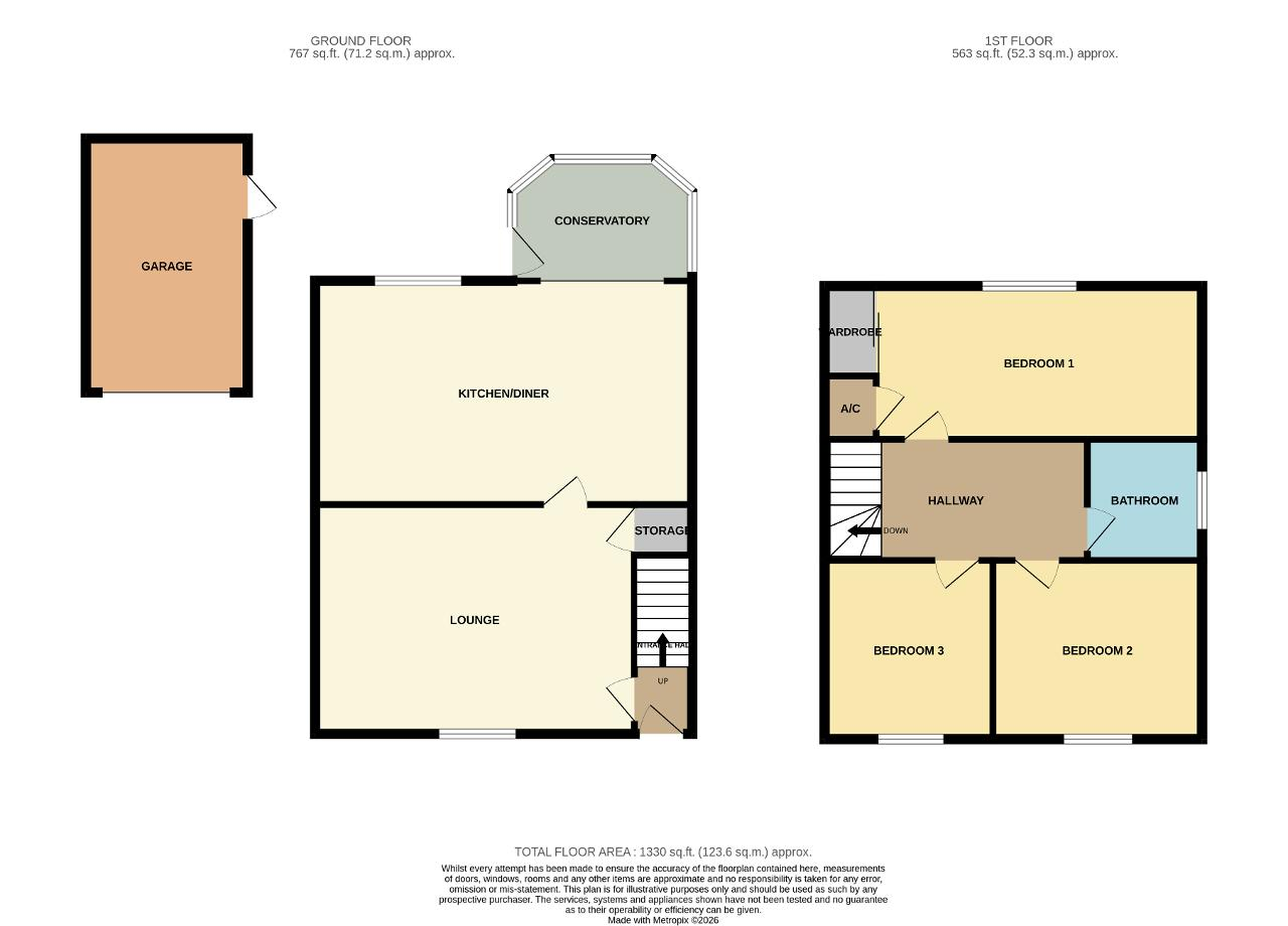 2, Marwood Close, Milton Keynes floorplan