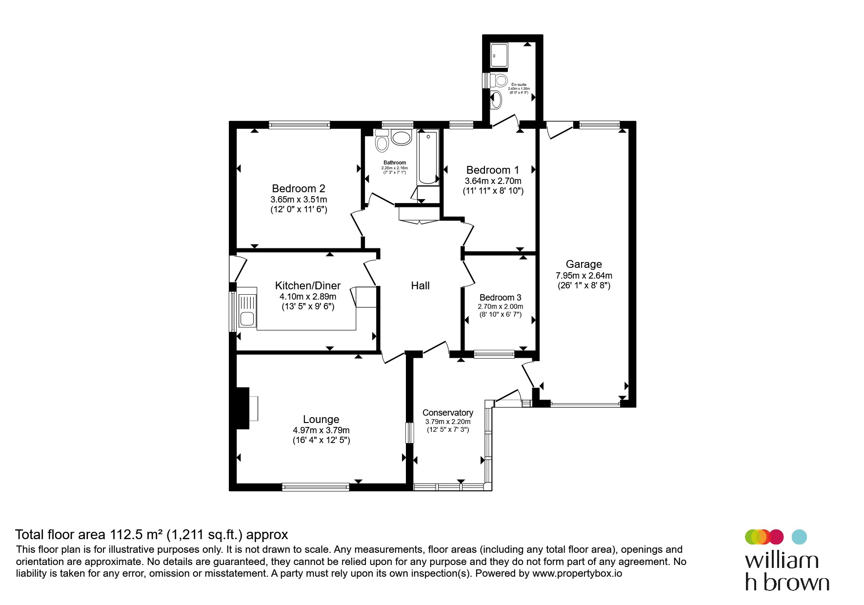 5, Moorfield Green, Kettering floorplan
