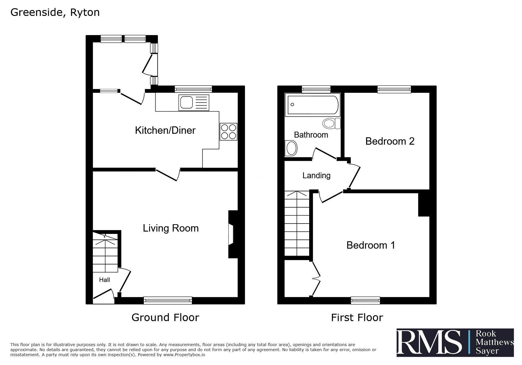 8, Dodsworth North, Ryton floorplan