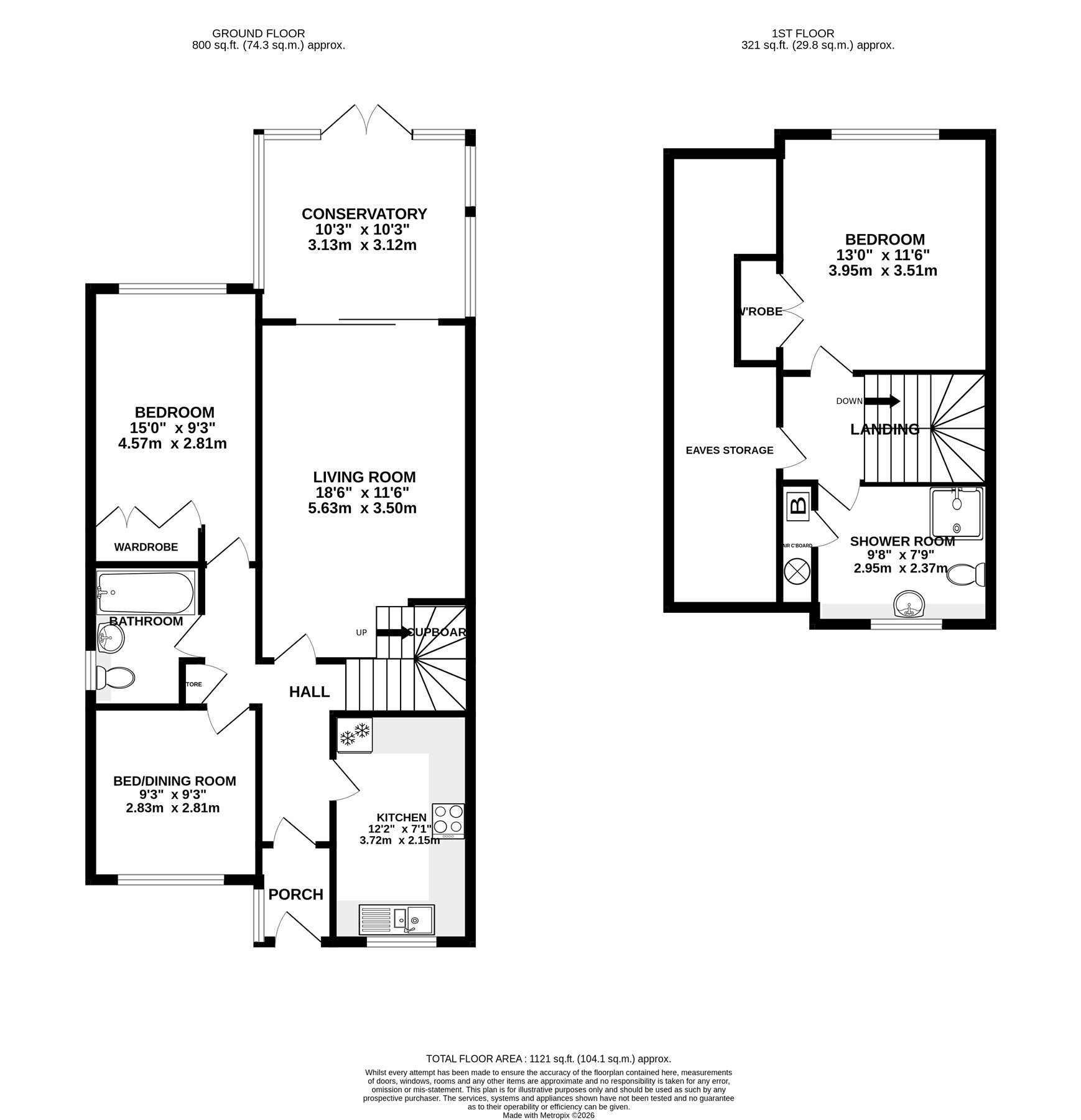 4, Woodley Gardens, Hampshire floorplan