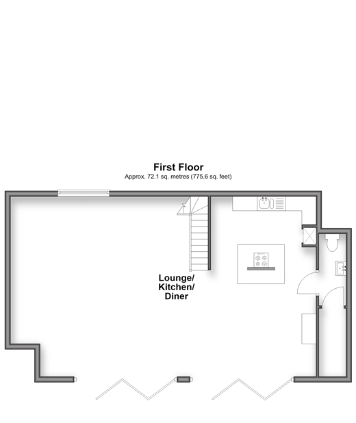 The Esplanade, Telscombe Cliffs floorplan