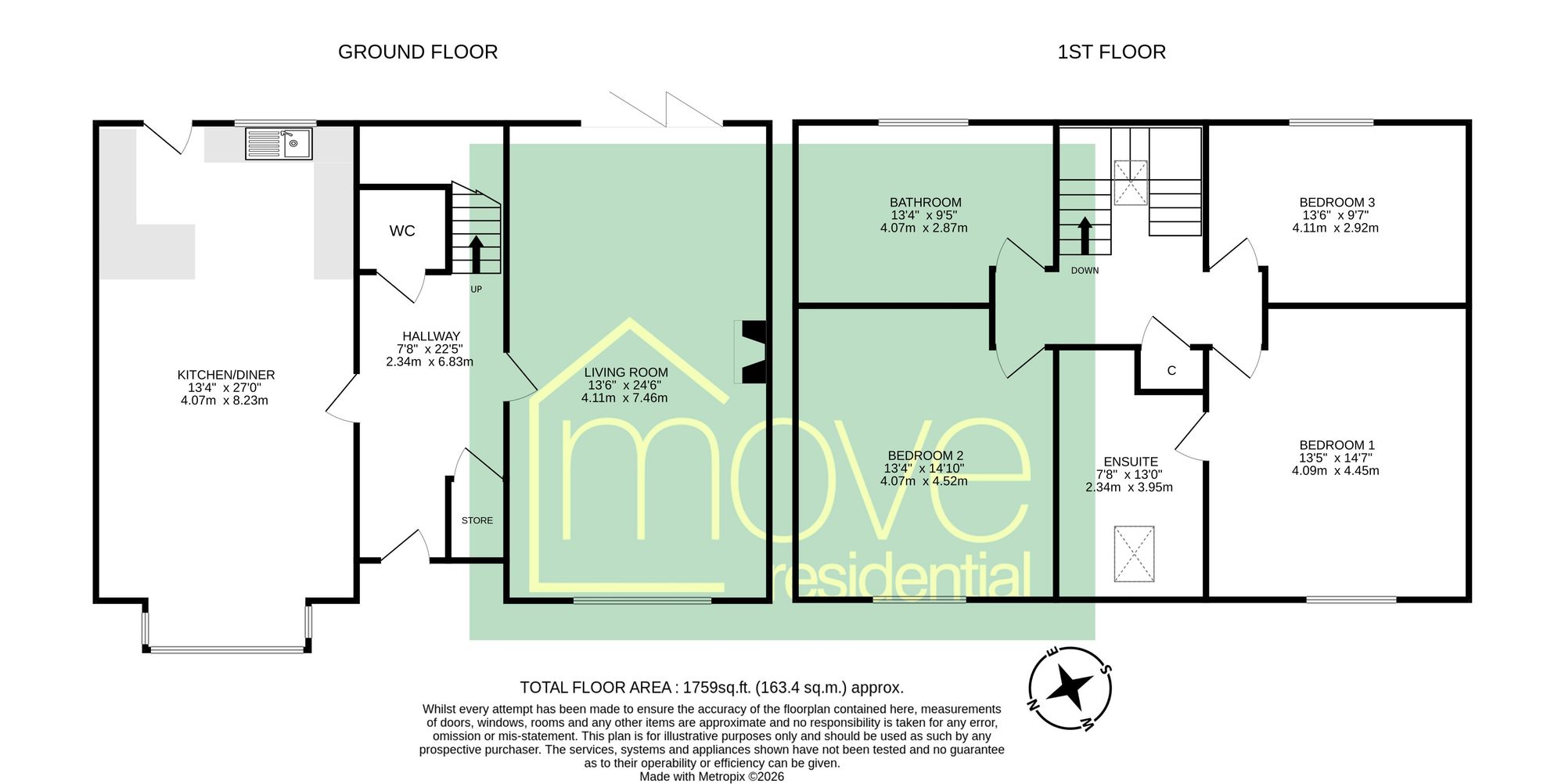 43b Thornton Road, Wirral floorplan