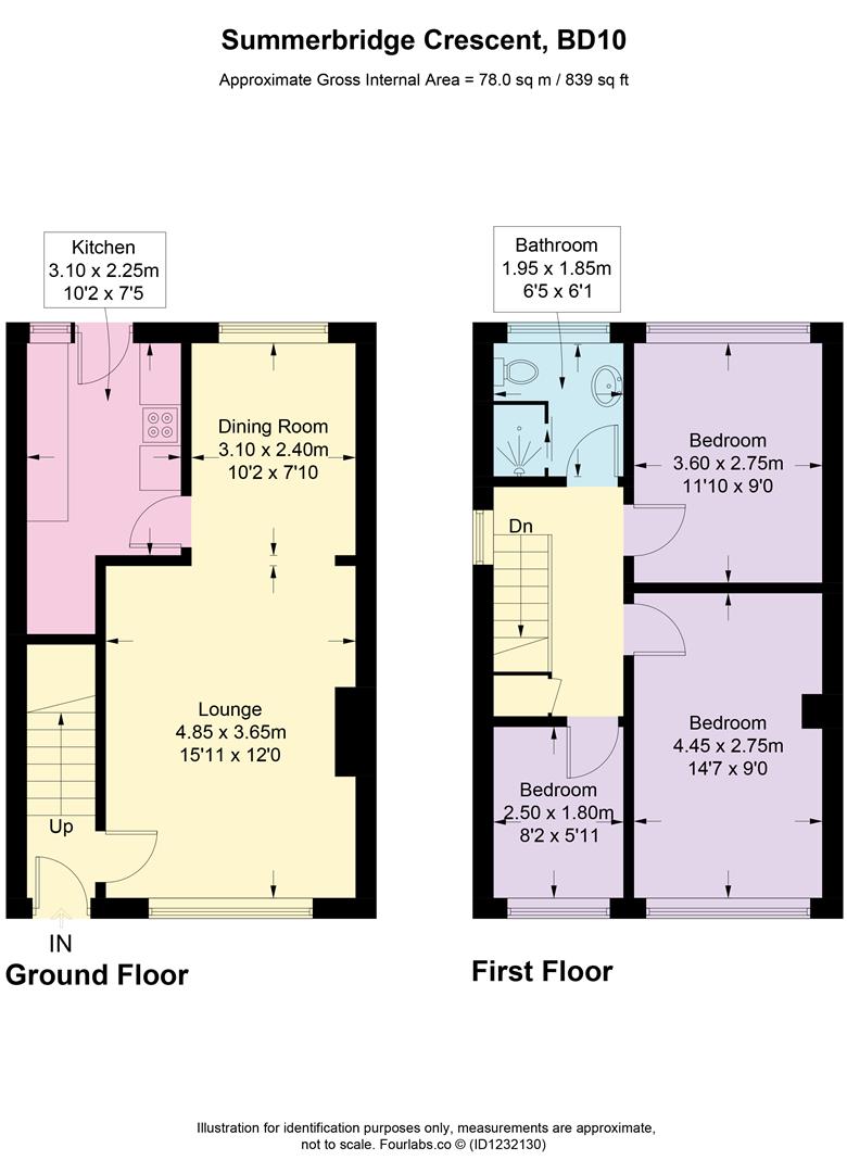 Listing floorplan