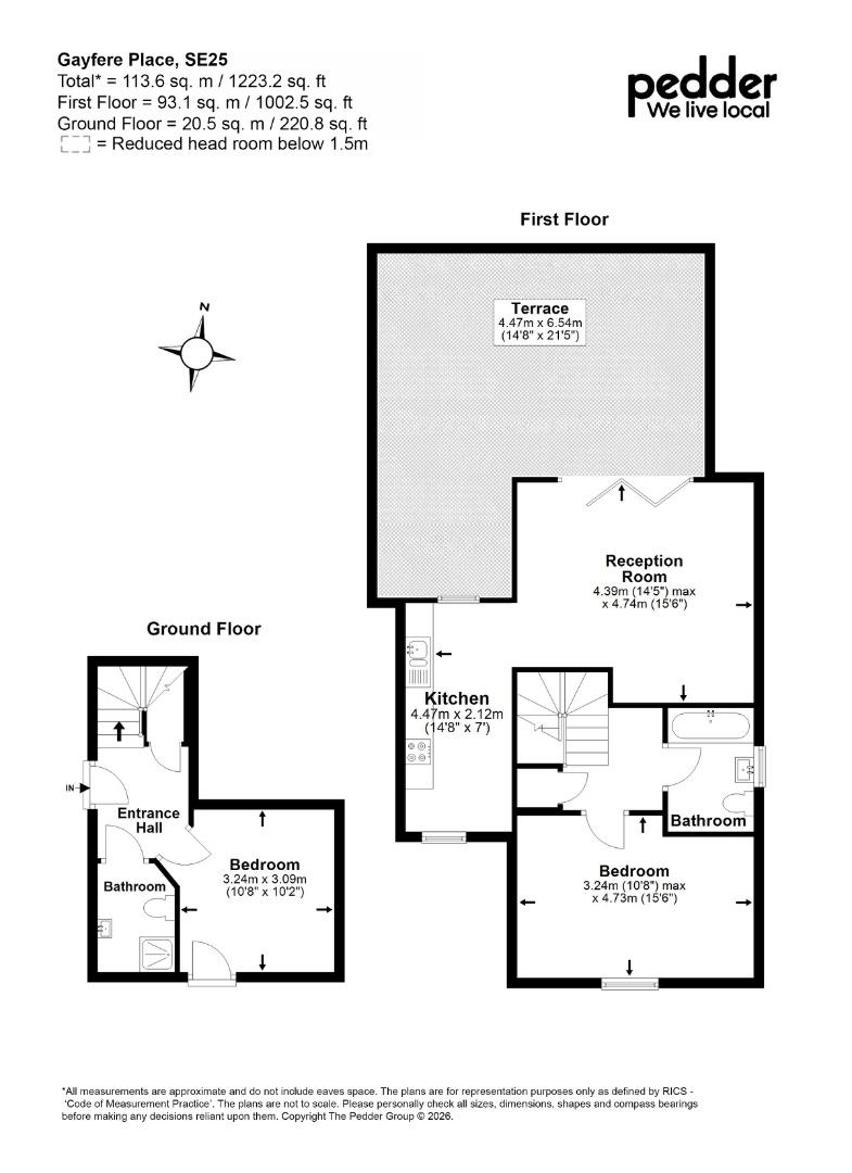 11, Gayfere Place, London floorplan