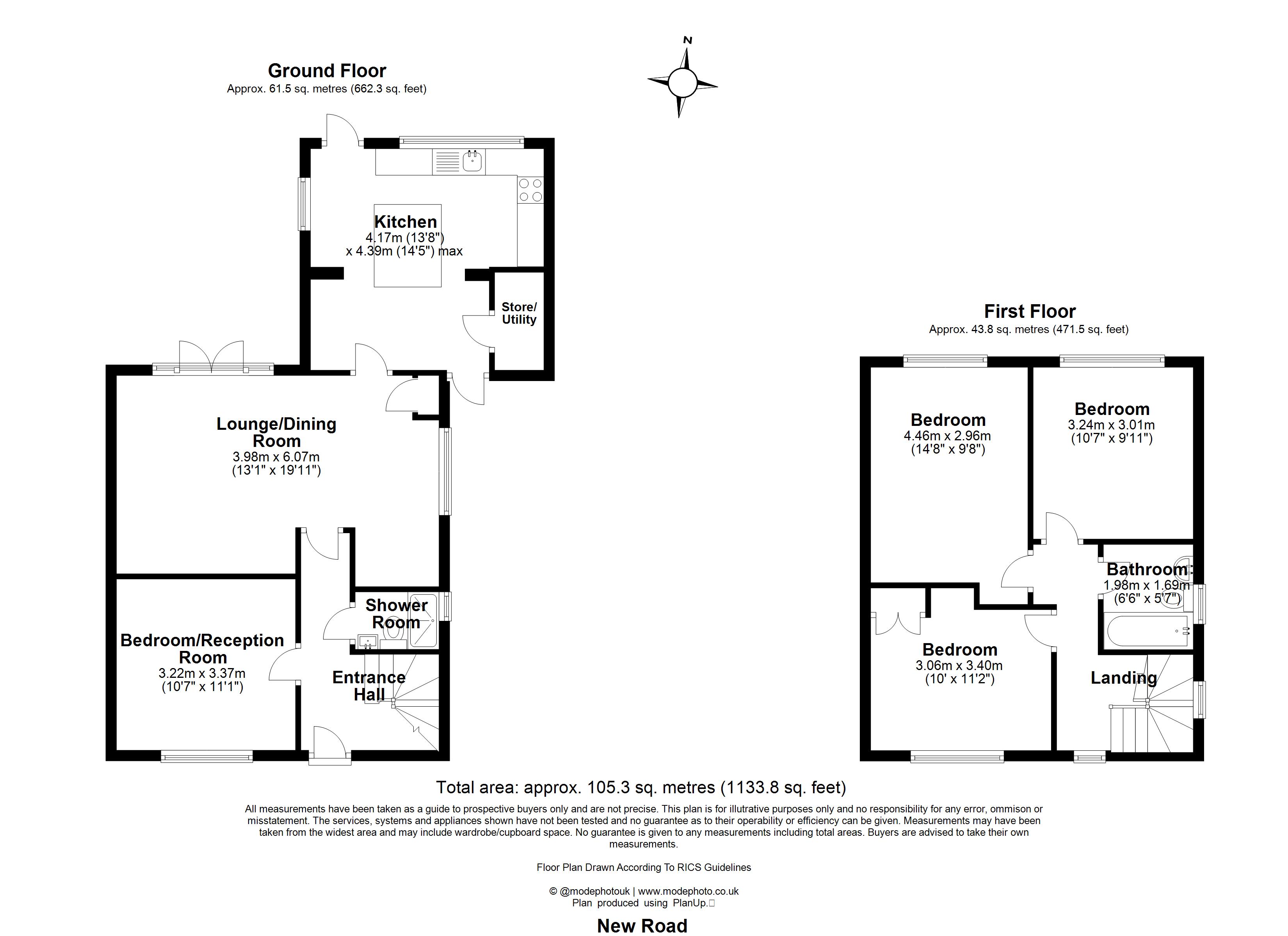 2, New Road, CHELMSFORD floorplan