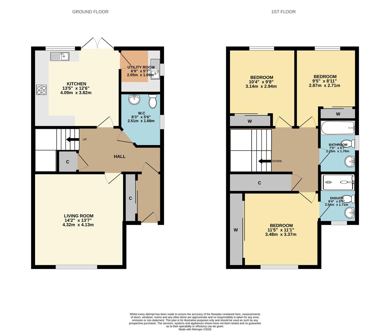 11, Kilspindie Crescent, Dundee floorplan
