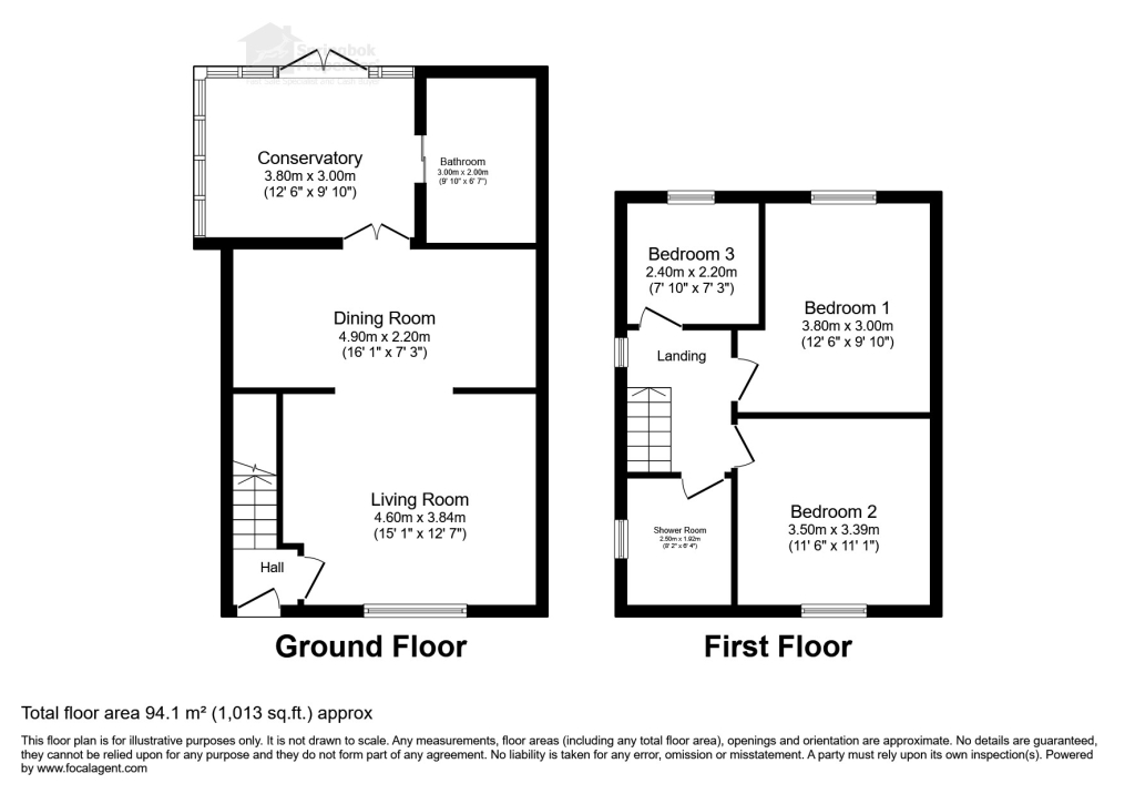 55, Kilvert Road, Wednesbury floorplan