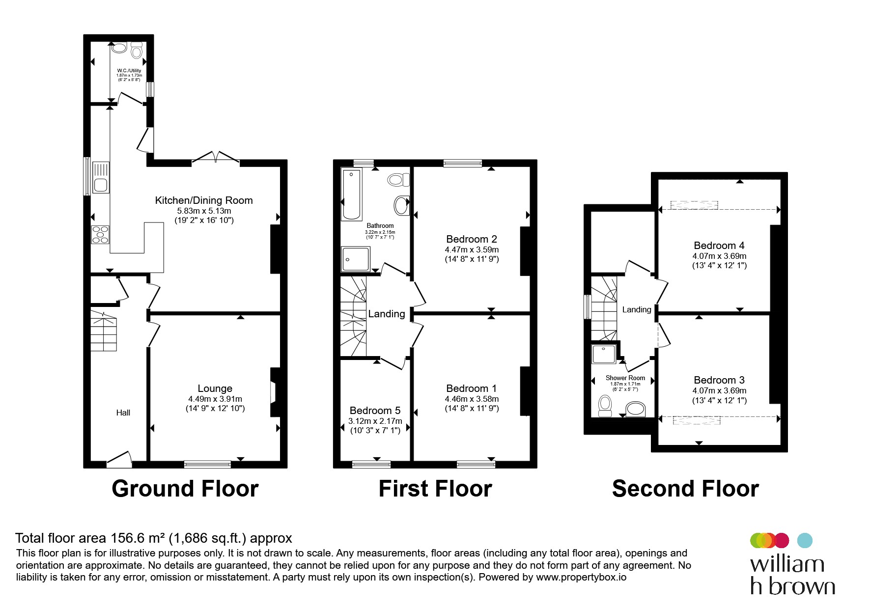 432, Burnley Road, Halifax floorplan