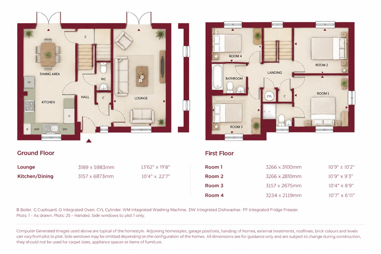 Orchard Gardens, Orchard Drive, St. Albans floorplan