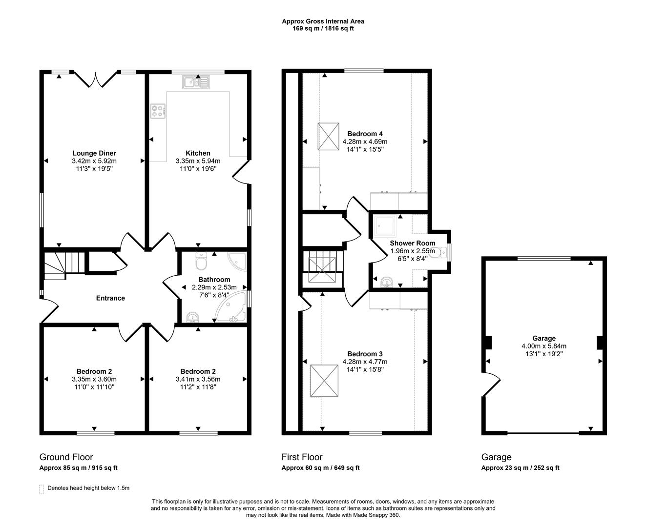 Windyridge, Simpson Cross, Haverfordwest floorplan