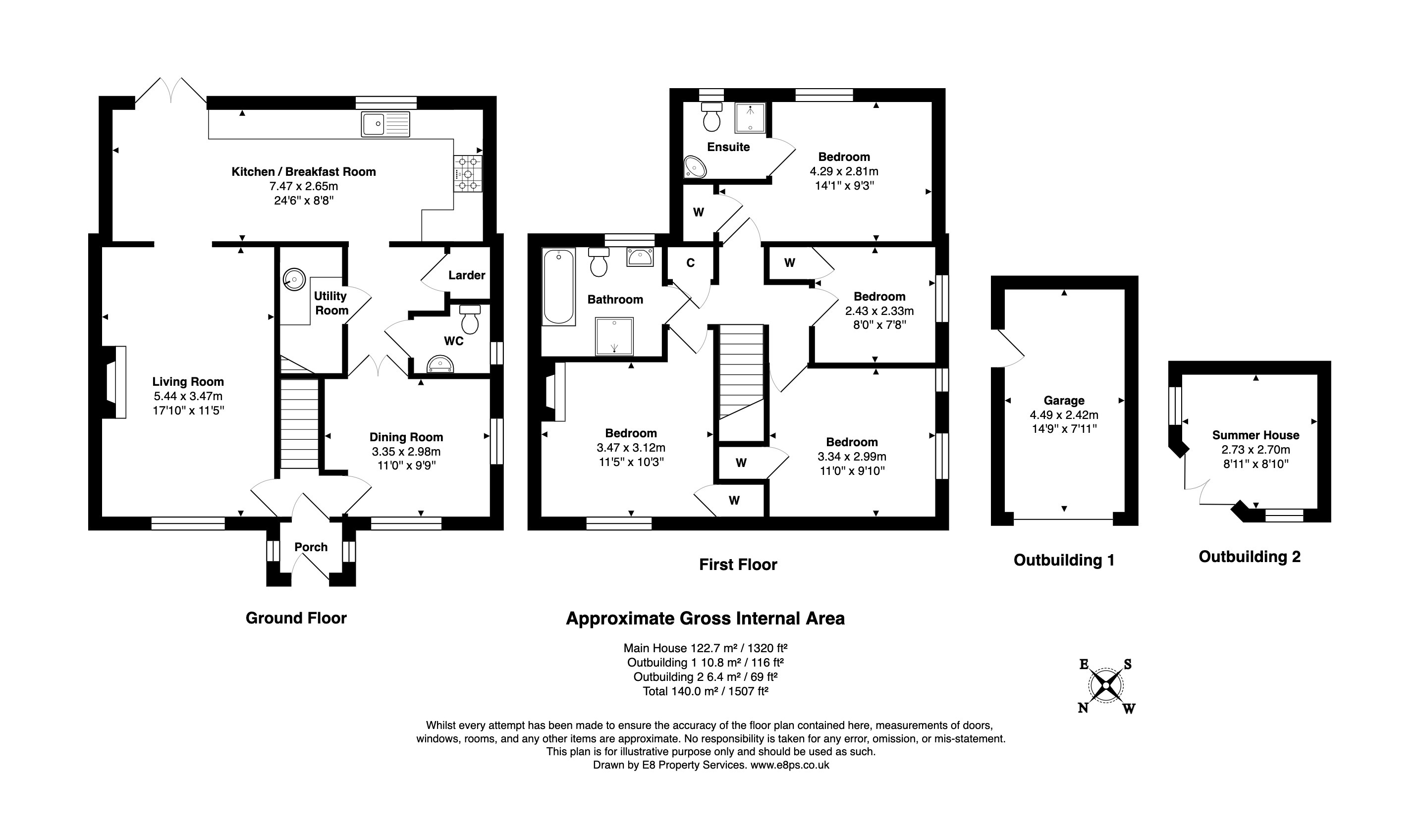 3, Greenwood Avenue, Chinnor floorplan