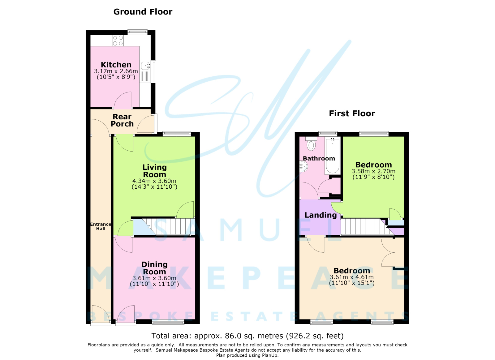 88 Ravens Lane, Bignall End, Stoke-on-Trent floorplan