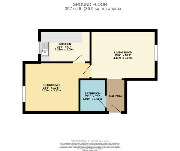 11, Bosley Road, Stockport floorplan