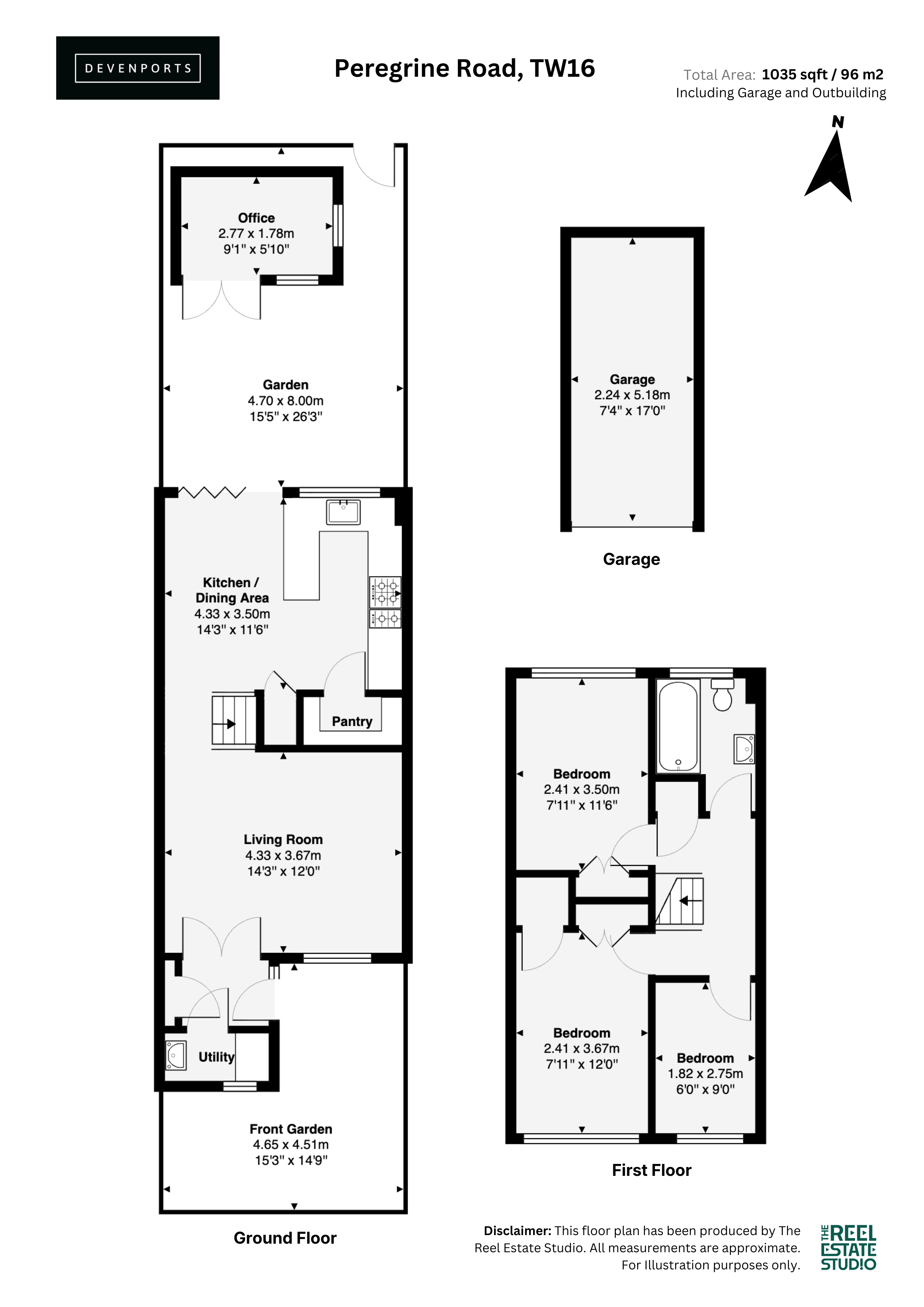 150, Peregrine Road, Sunbury floorplan