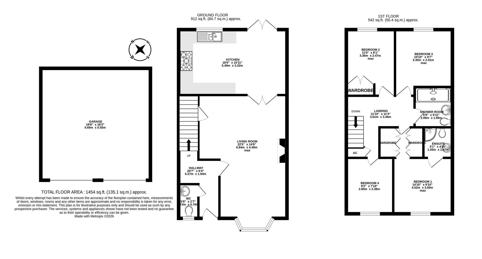 34, Cornflower Close, Weymouth floorplan