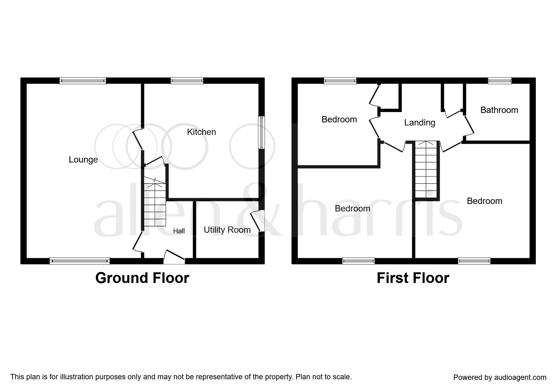 3 Bedrooms Semi-detached house for sale in Well Road, Auchinleck, Cumnock KA18