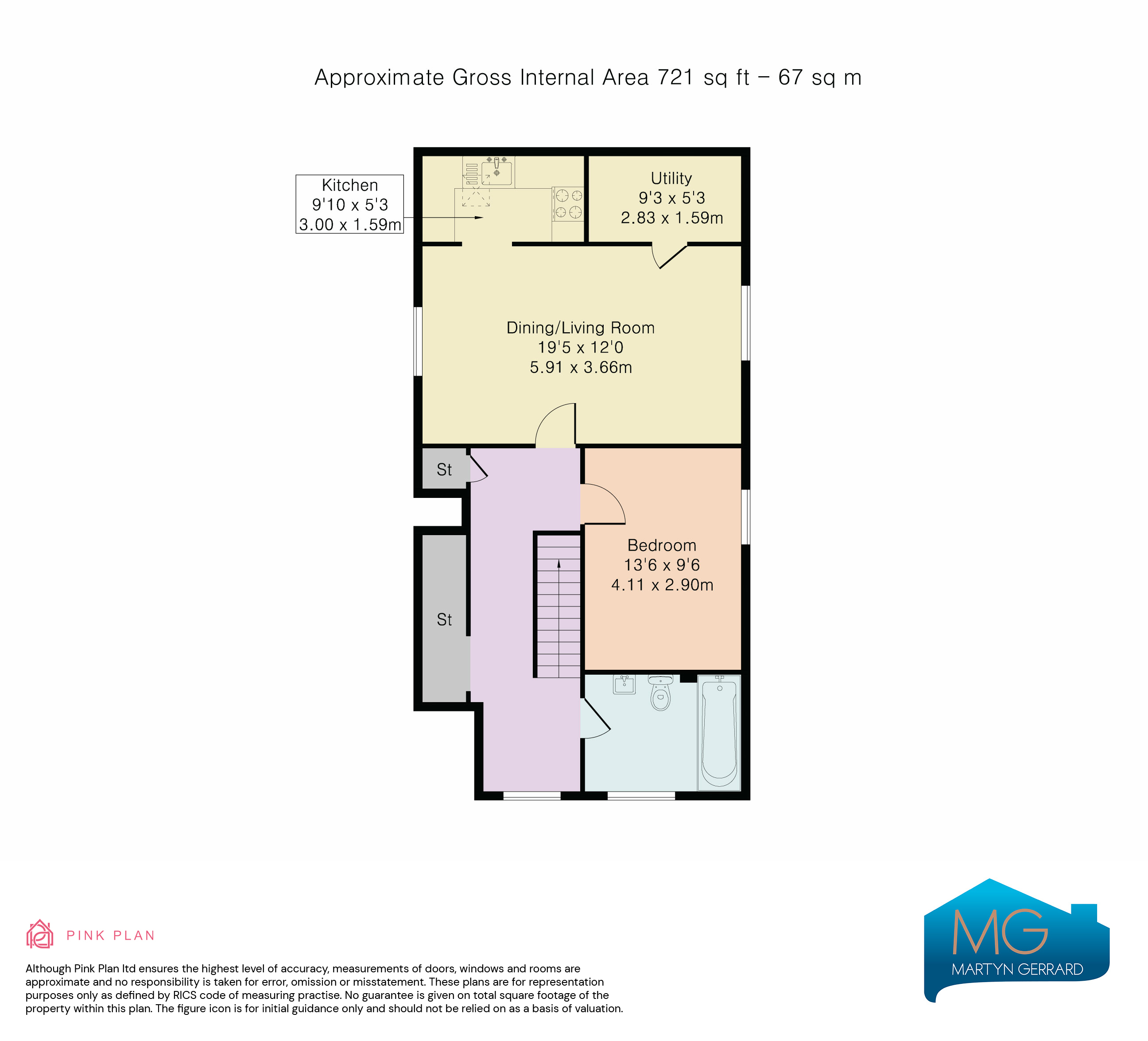 Kitchener House, Crouch End floorplan