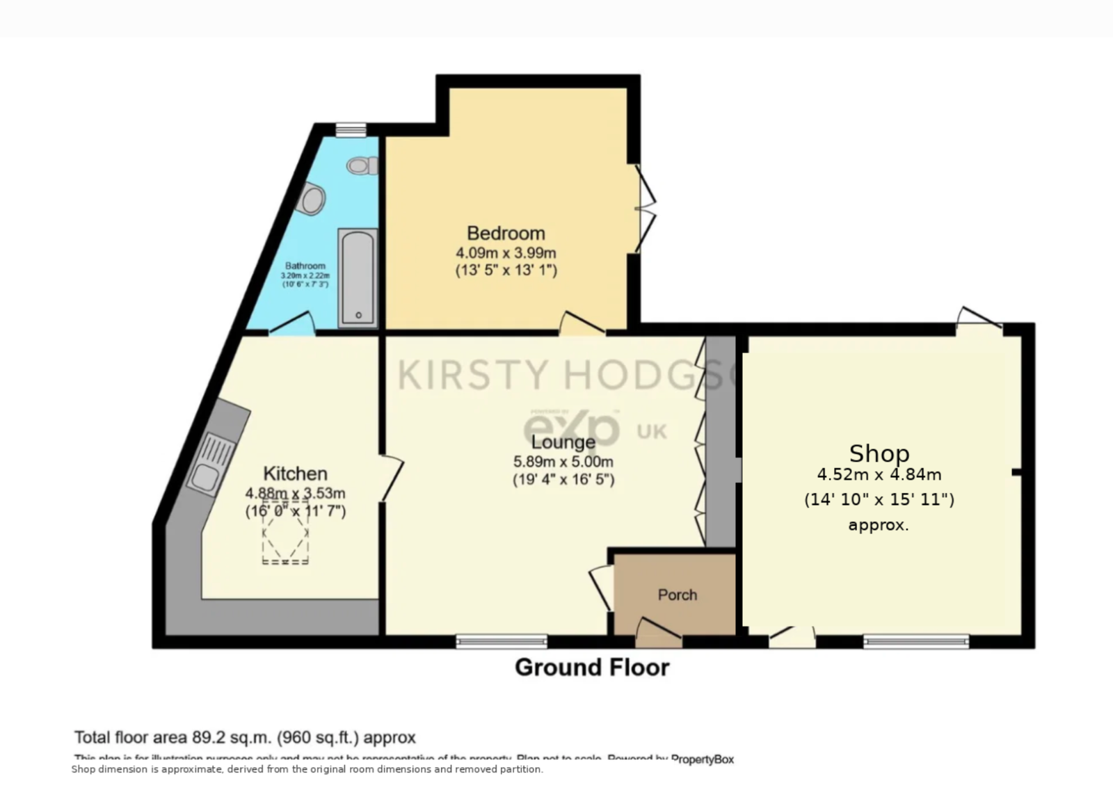 8, Main Street, Crawcrook floorplan