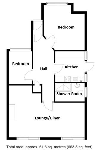 1, Seabourne Way, Romney Marsh floorplan