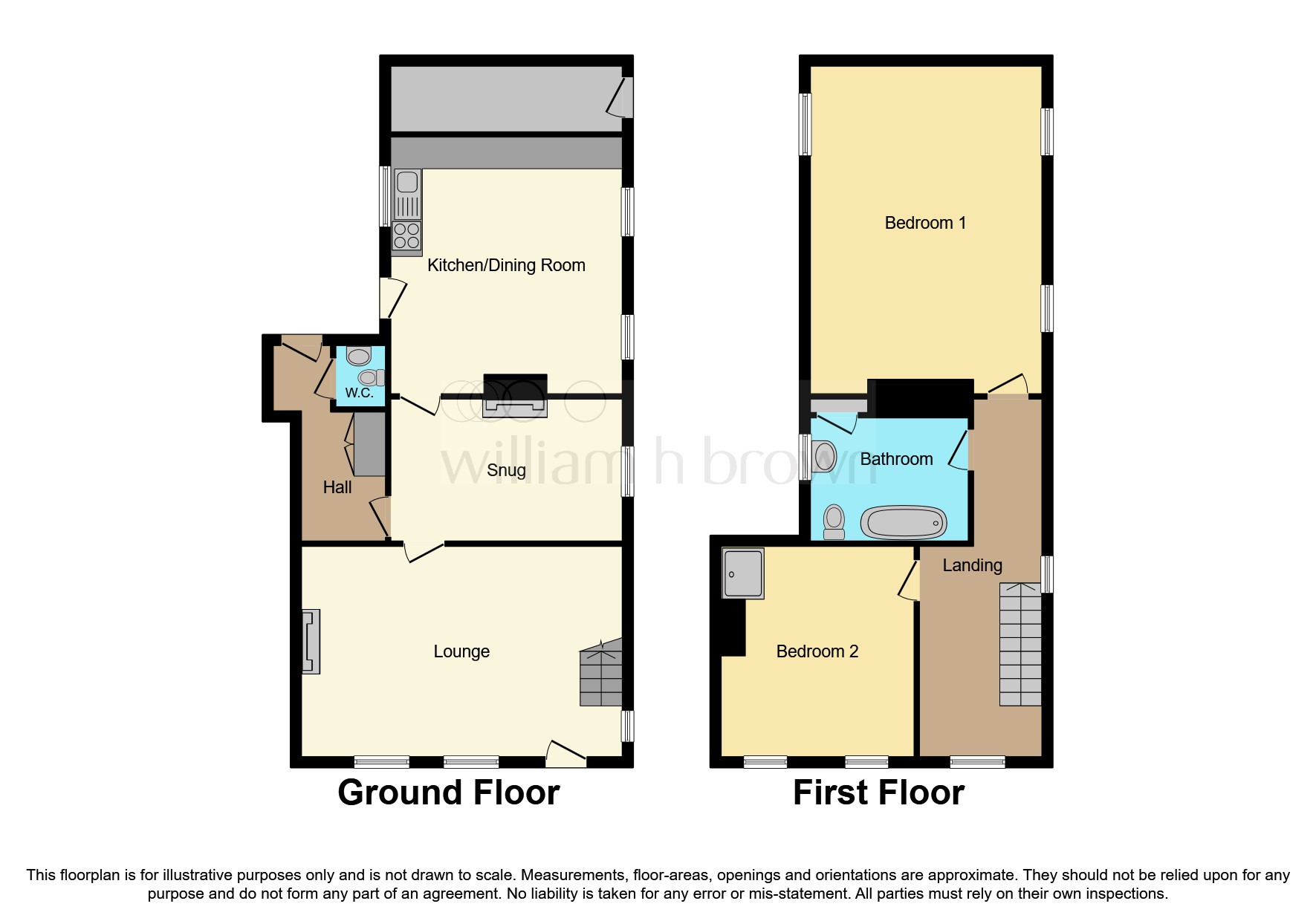 North Brink, Wisbech PE13, 2 bedroom end terrace house for sale