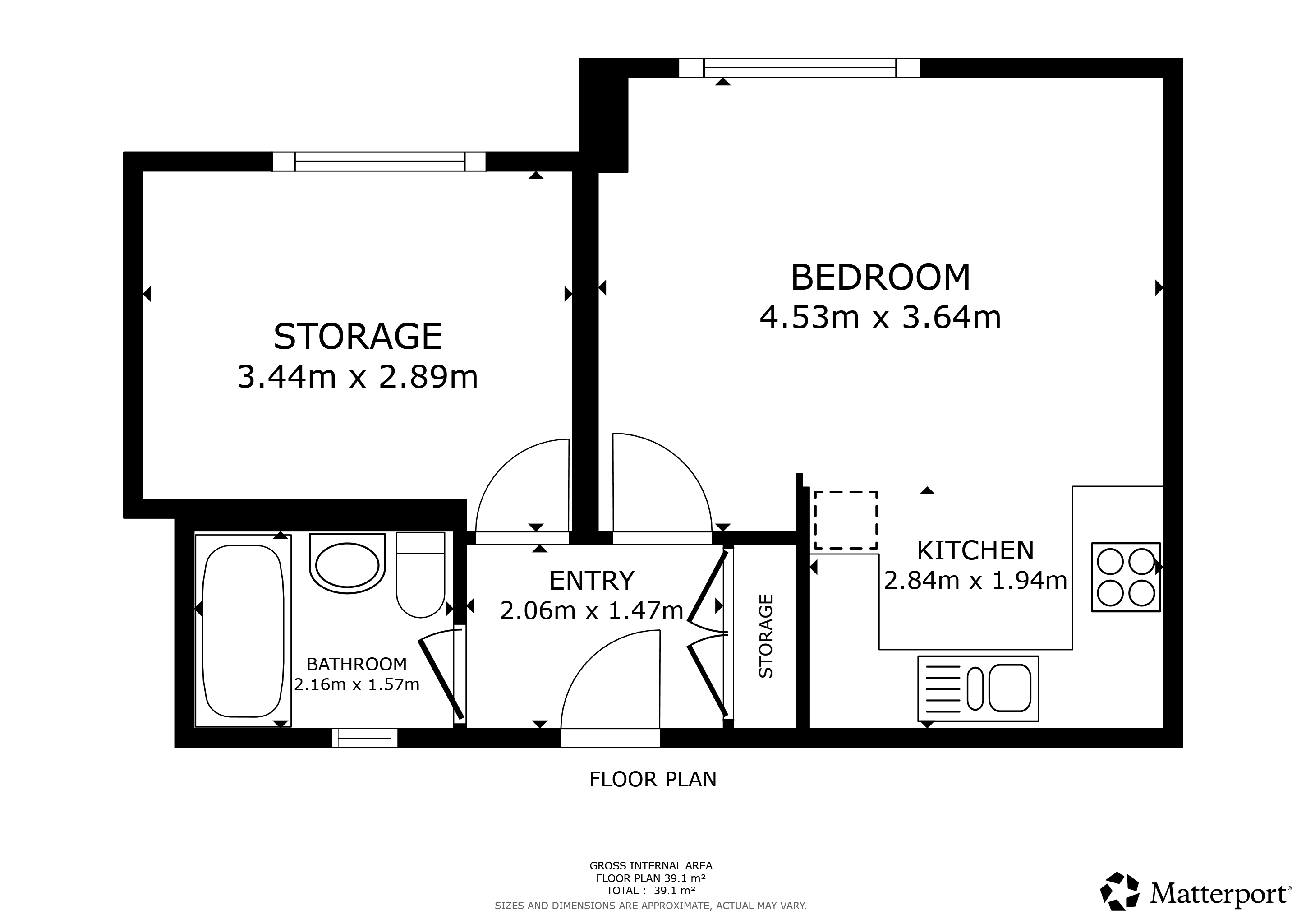 1, Southernwood, Consett floorplan
