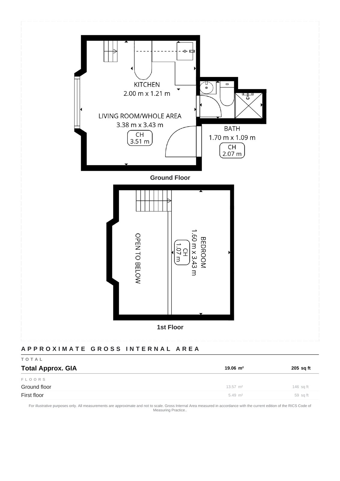 Belgrave Road, London floorplan