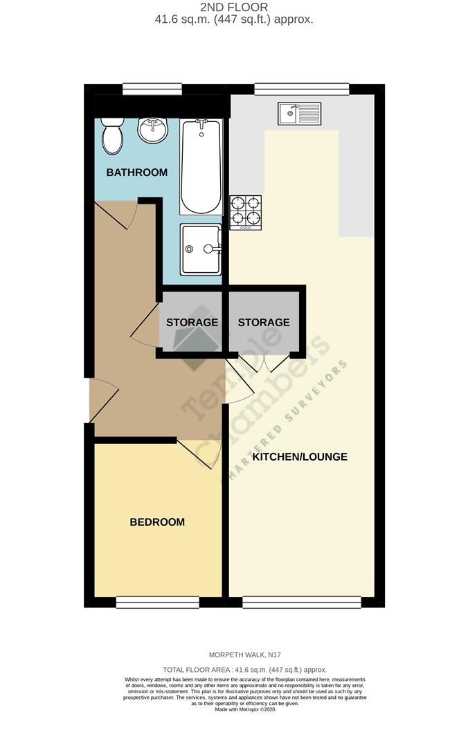 11, Morpeth Walk, London floorplan