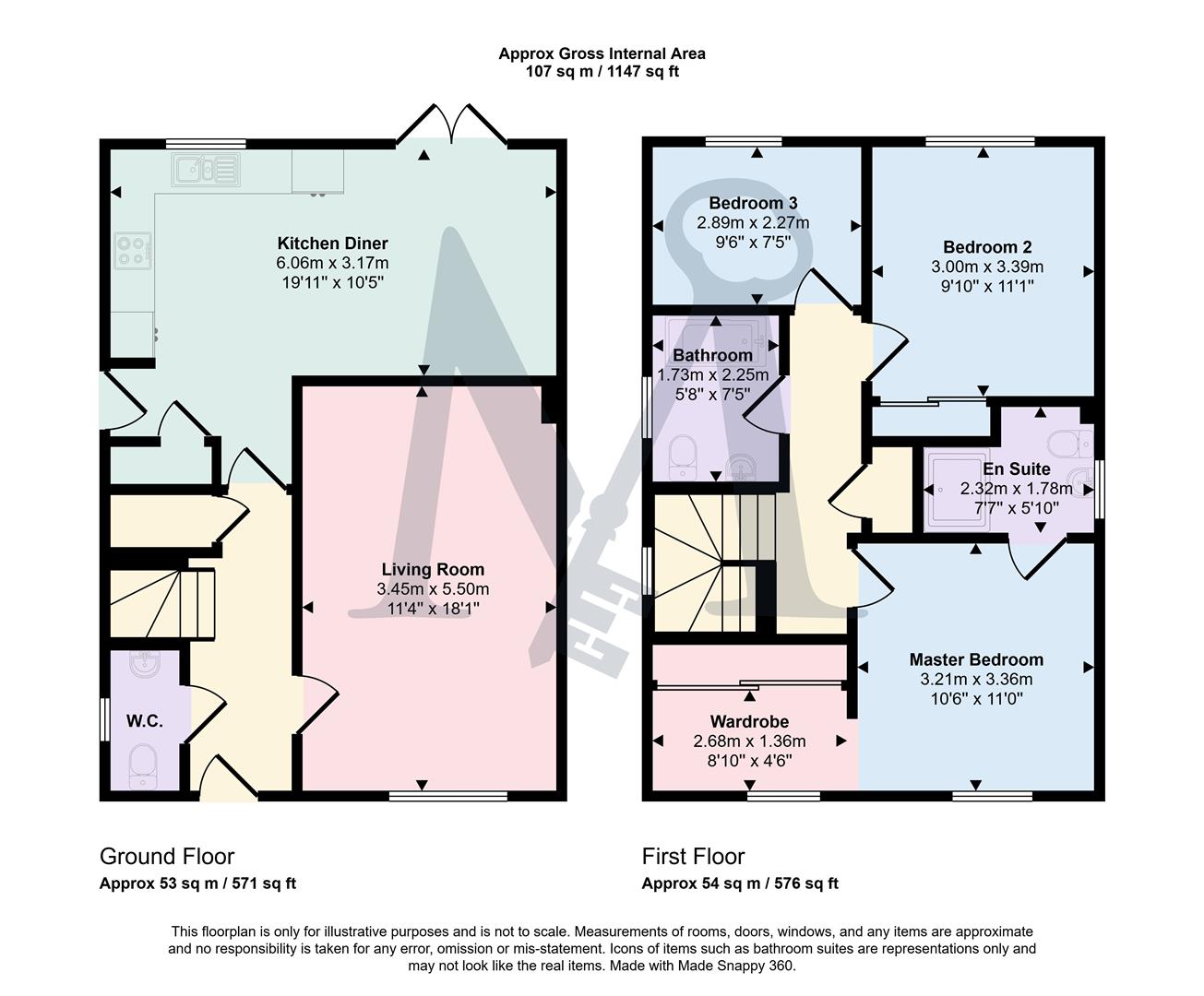 Plot 52, The Leicester, Dairyman Walk, Coalville floorplan