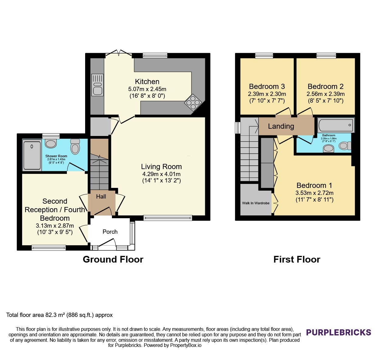 2, Scott Avenue, Cramlington floorplan