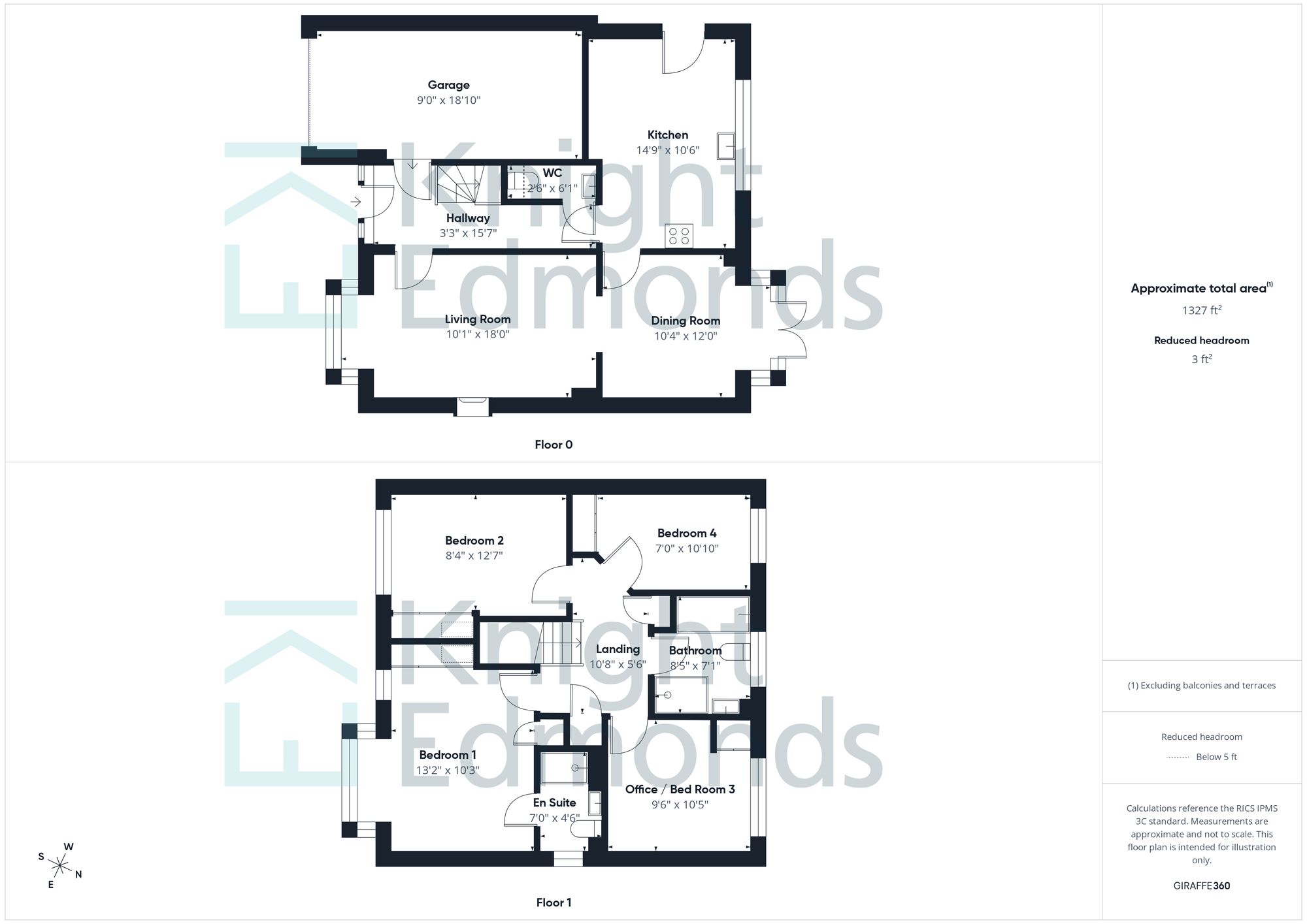 15 Harling Close, Maidstone floorplan