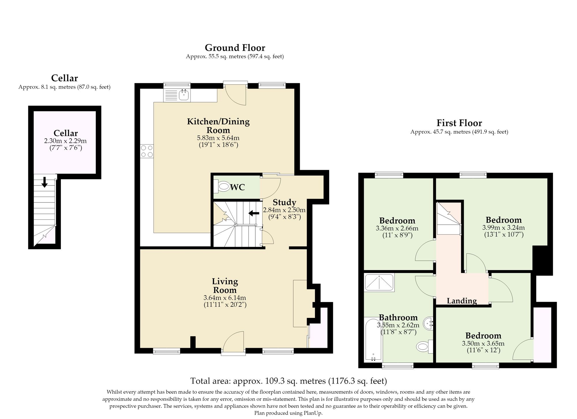 6 White Hart Street, Norwich floorplan