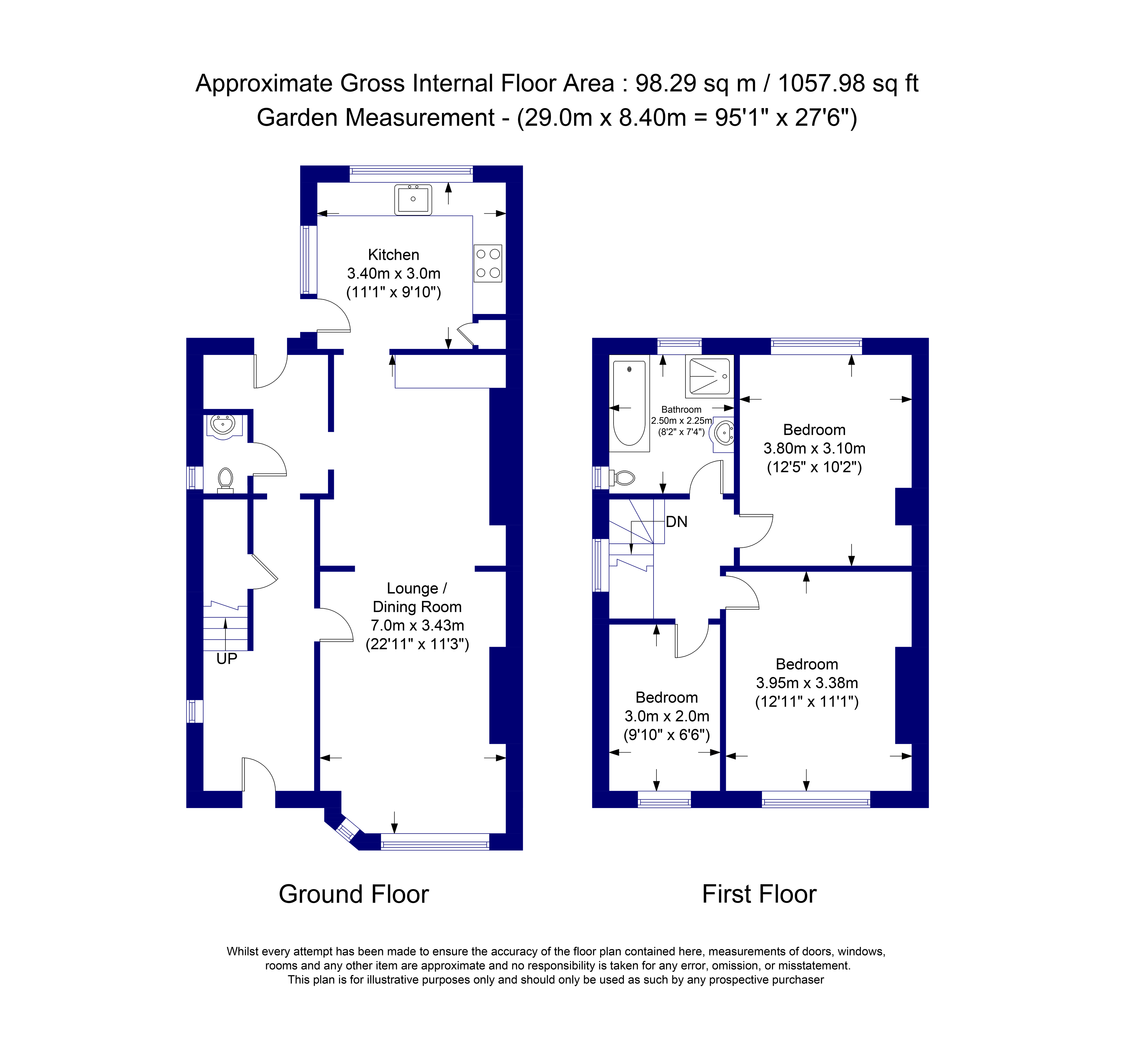 84, Engel Park, London floorplan