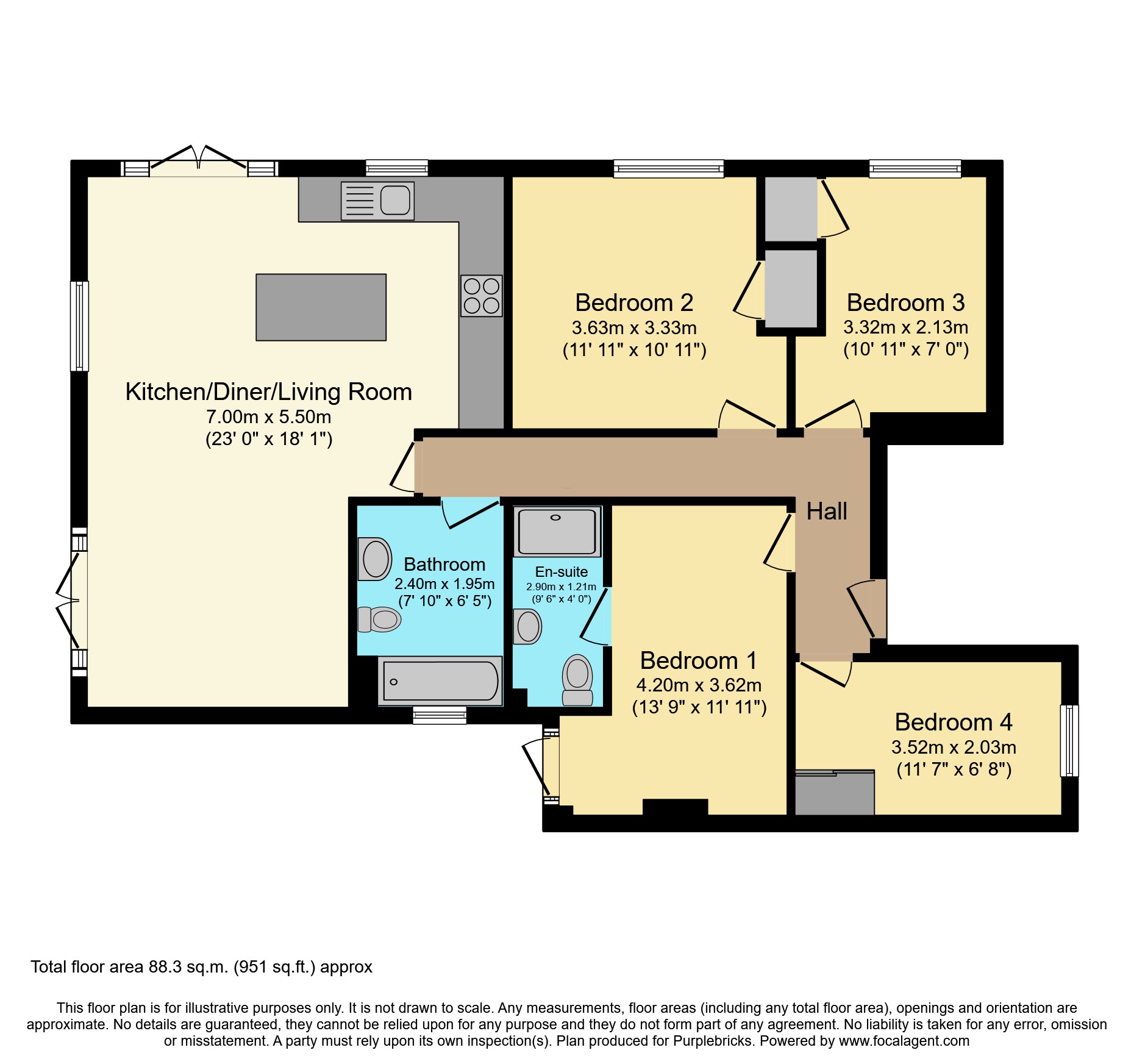 Monk Drive, London, E16 floorplan