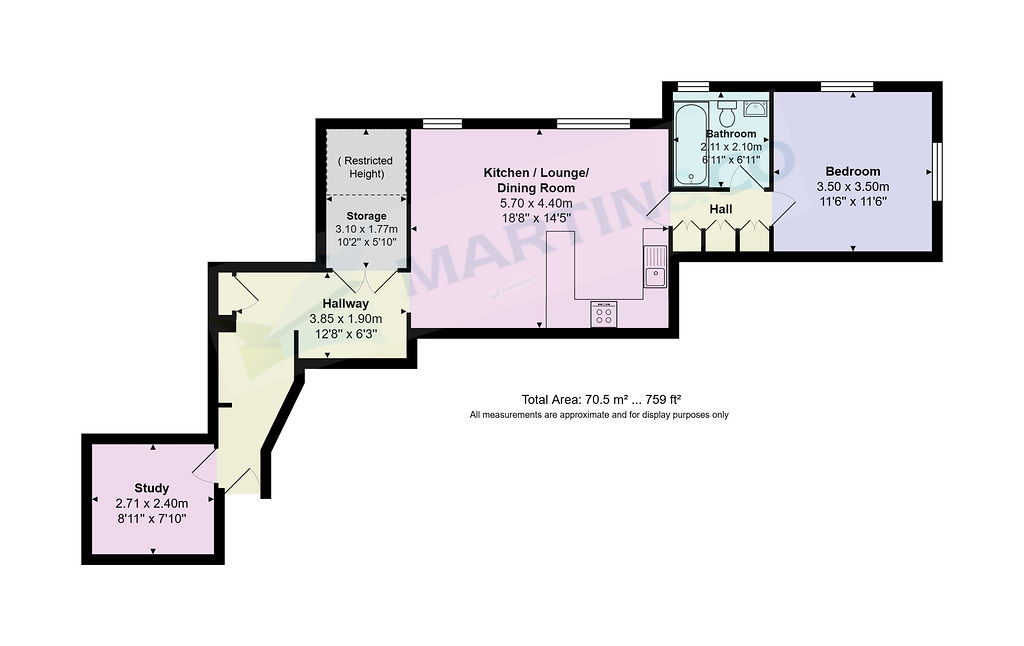 C7 San Remo Towers, Sea Road, Bournemouth floorplan