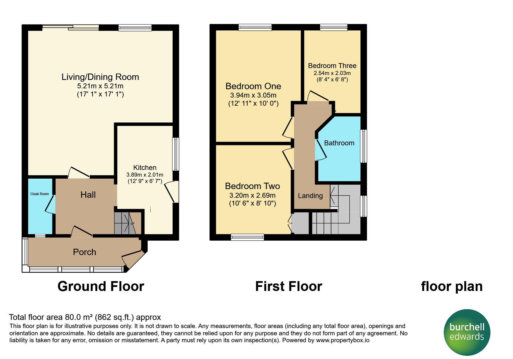 21, Hurst Lane North, Birmingham floorplan