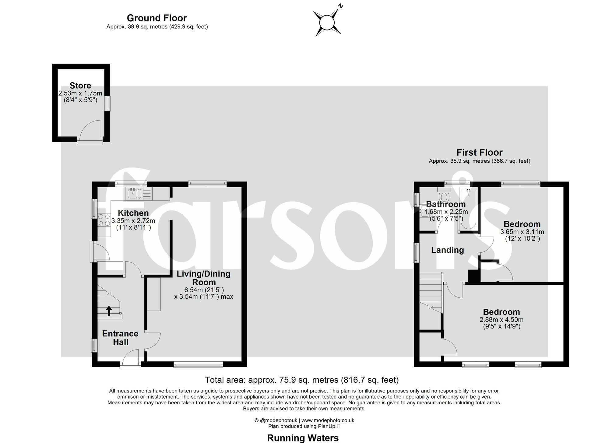 18 Running Waters, Brentwood floorplan