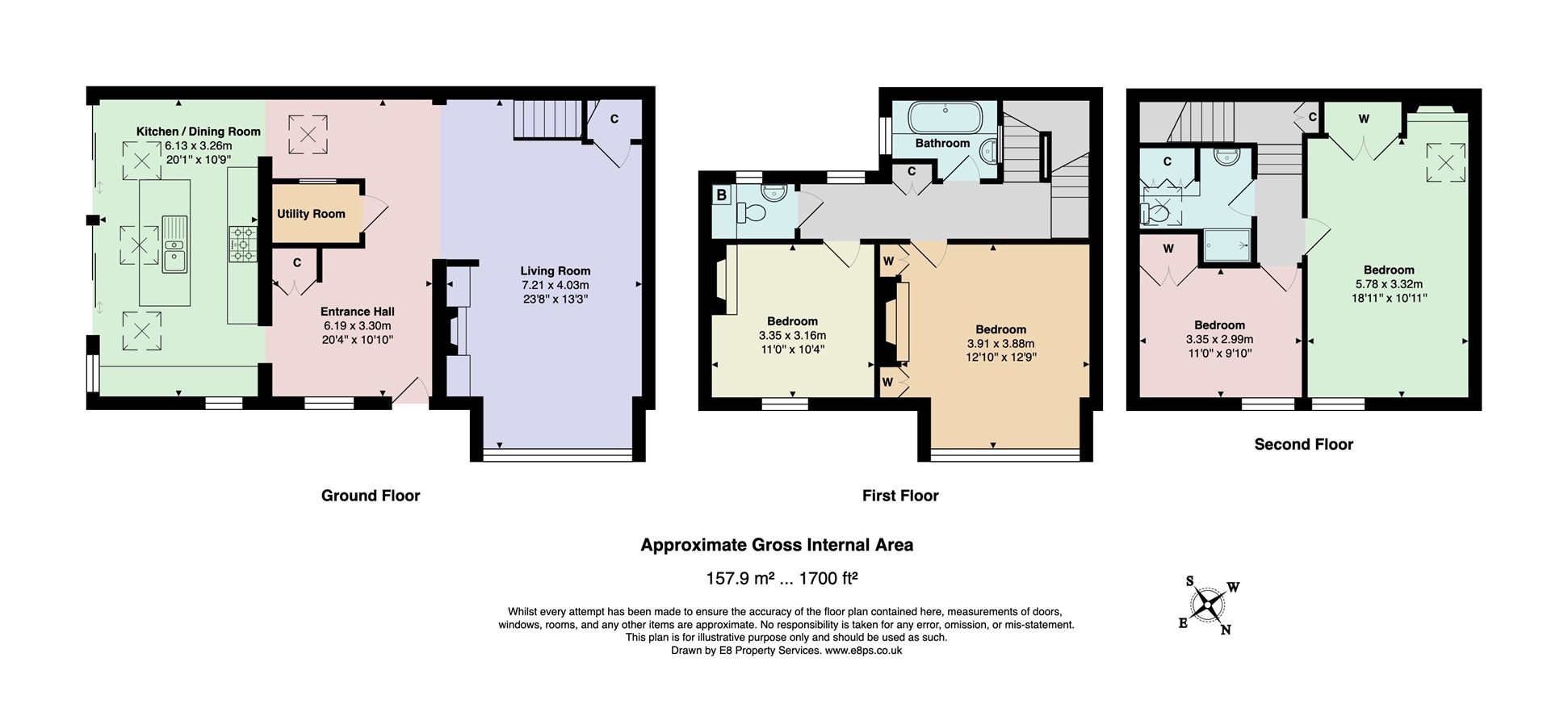 A, Divinity Road, Oxford floorplan