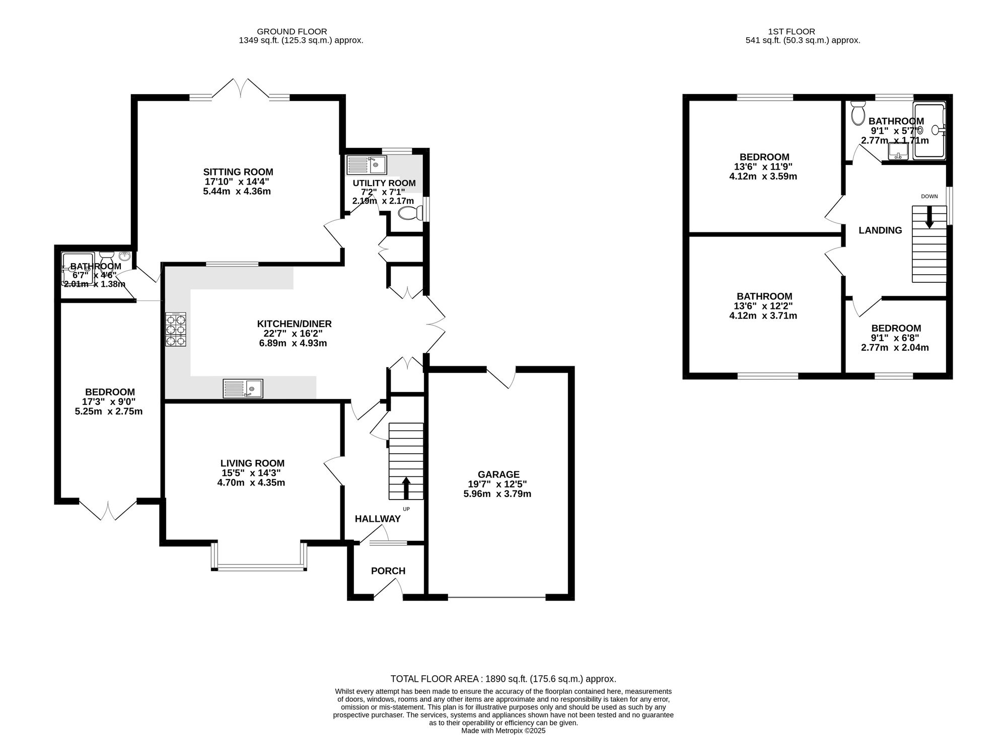 April Cottage West End, Swansea floorplan