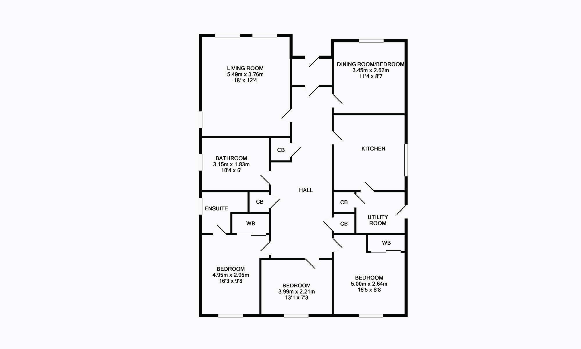 3 Bedrooms Detached bungalow for sale in Romangate, Dunning, Perthshire PH2