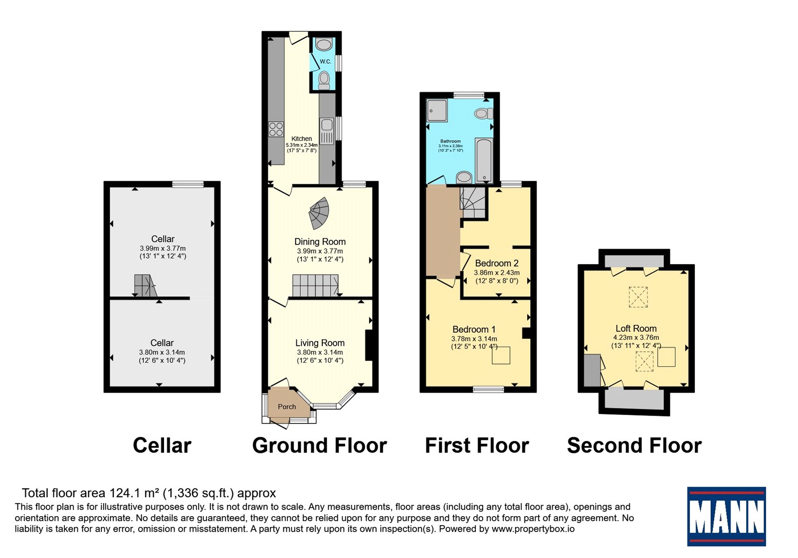 12, Cobden Road, Kent floorplan